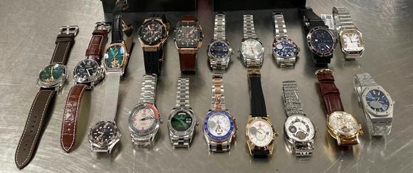 Harrisburg man found with $254K in counterfeit watches, accessories by Dulles CBP