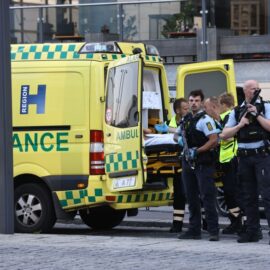 A gunman killed 3 people and wounded others at a Copenhagen mall