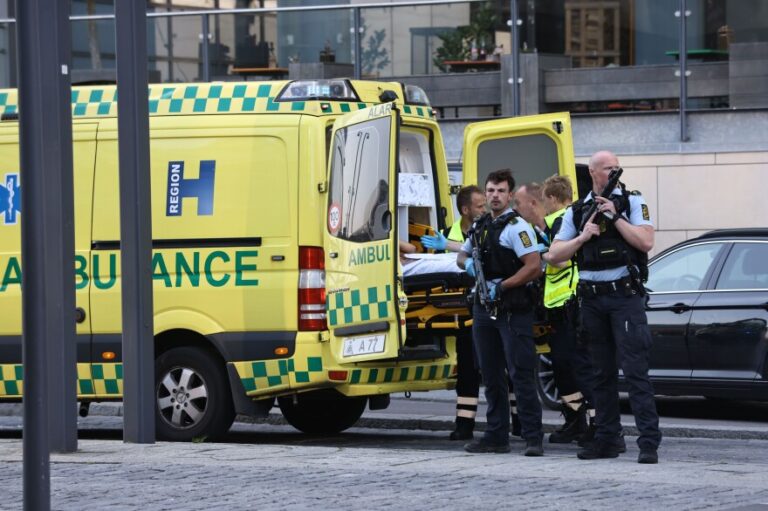A gunman killed 3 people and wounded others at a Copenhagen mall